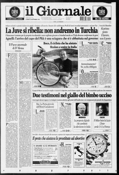 Il giornale del lunedi